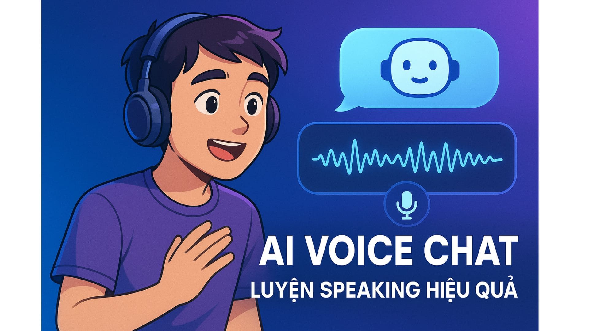 AI Voice Chat Miễn Phí Giúp Người Việt Luyện Speaking Hiệu Quả