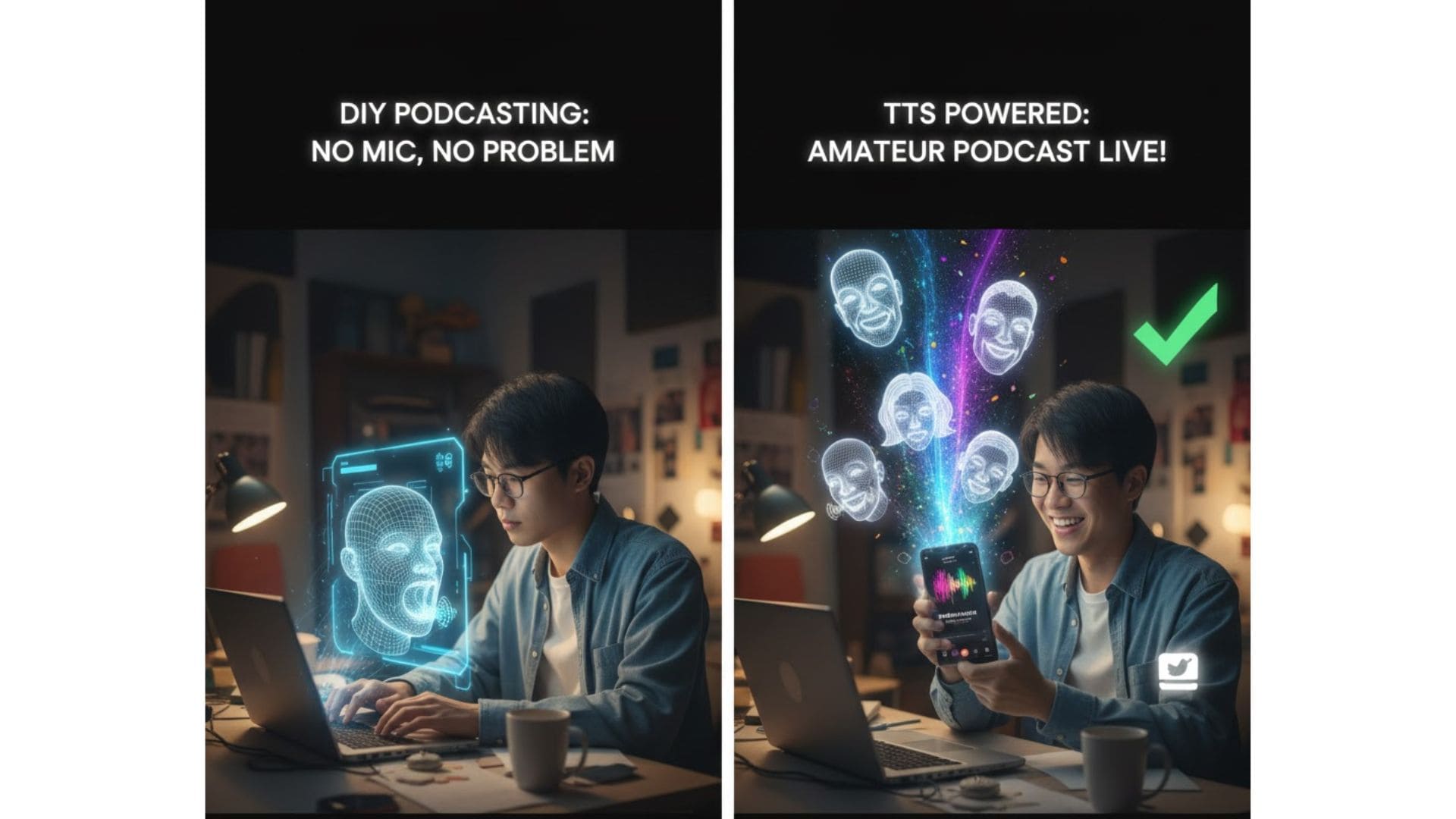 Làm Podcast Không Micro